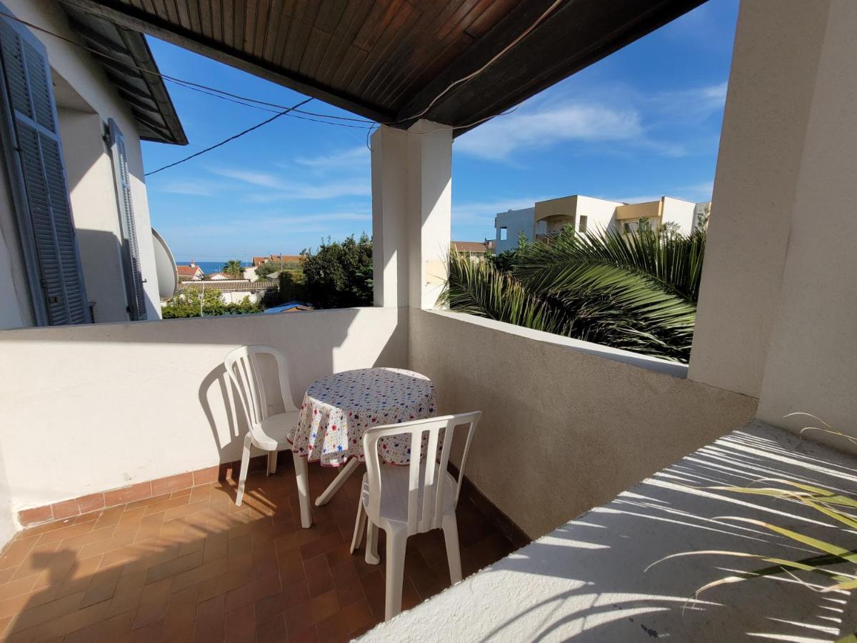 Villa La Desiree - Haut De Villa, 68M2, 8 Personnes Max, Climatise, 4 Etoiles, 120M2 De Jardin Et Parking, Wifi, Vu Mer Antibes Zewnętrze zdjęcie