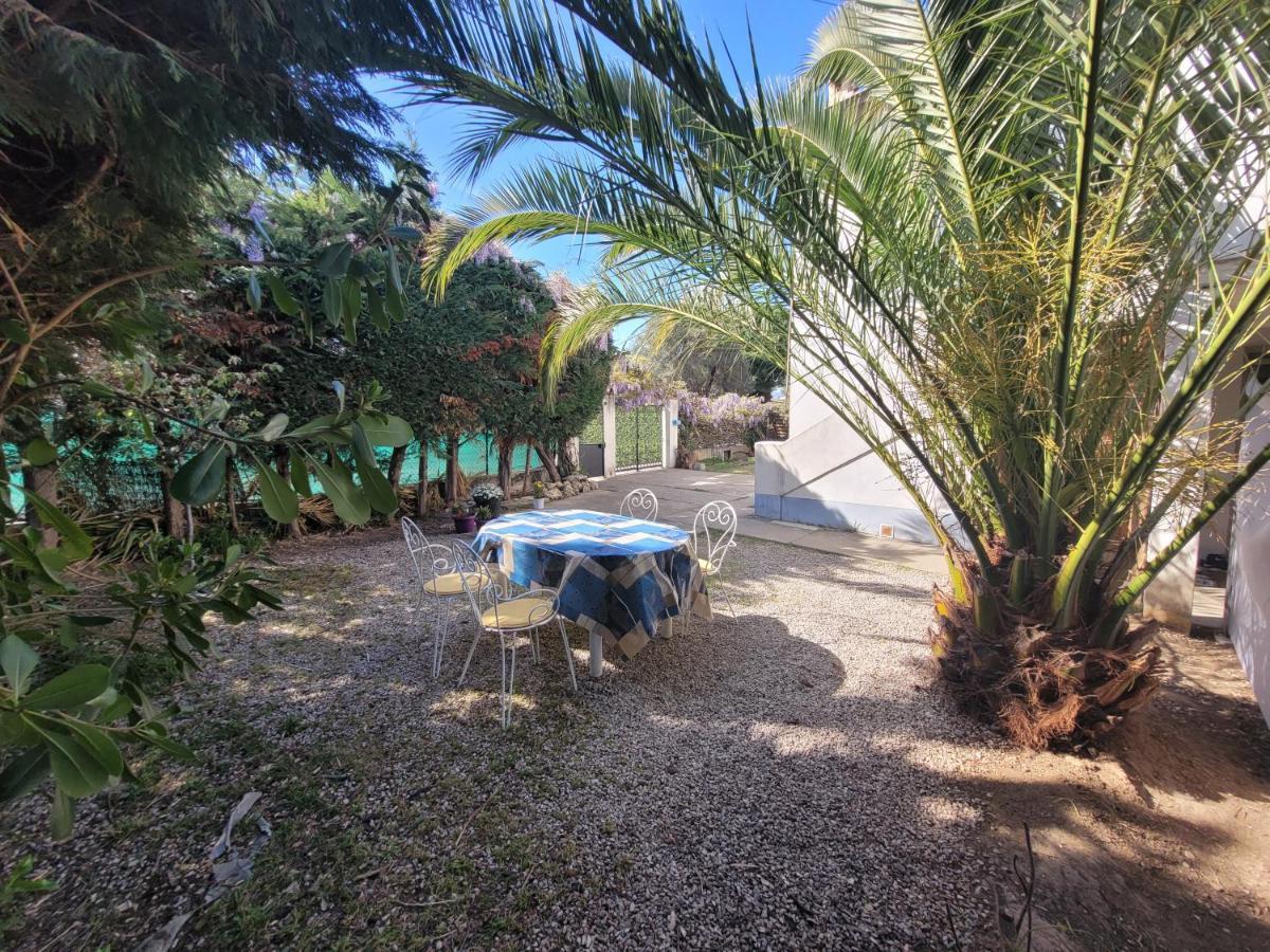 Villa La Desiree - Haut De Villa, 68M2, 8 Personnes Max, Climatise, 4 Etoiles, 120M2 De Jardin Et Parking, Wifi, Vu Mer Antibes Zewnętrze zdjęcie